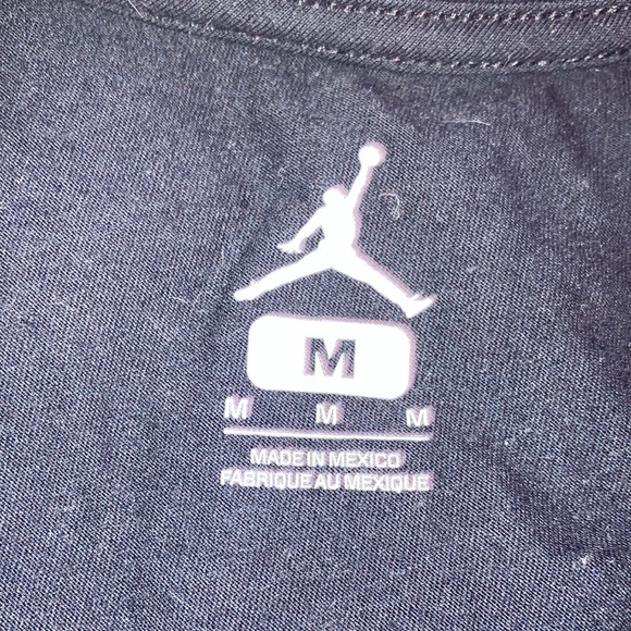 Air Jordan Jumpman Black T Shirt - Picture 3 of 5